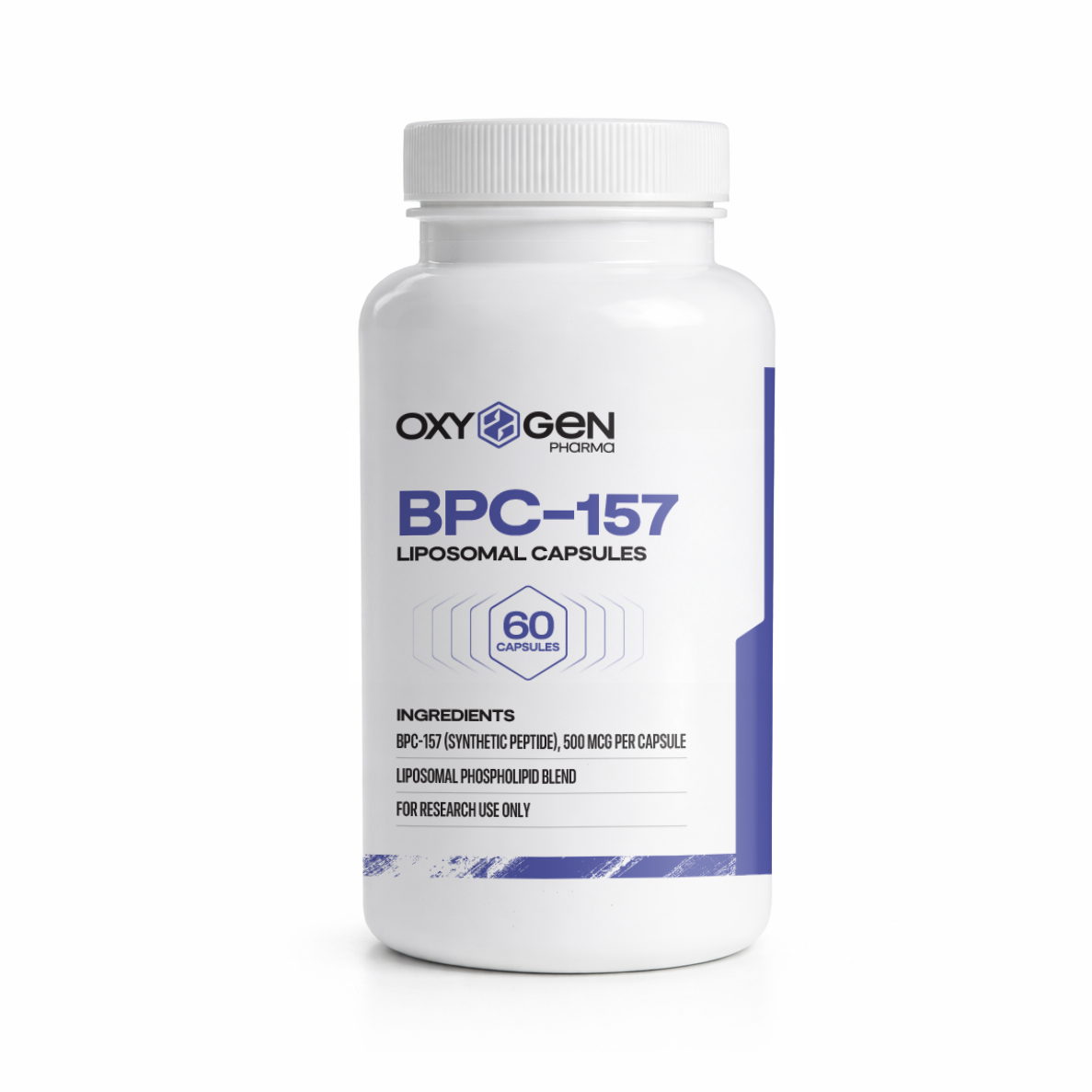 BPC-157 500 mcg 60 Liposomal Capsules